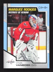 2020-21 O-Pee-Chee Marquee Rookies Blue #637 Vitek Vanecek Capitals